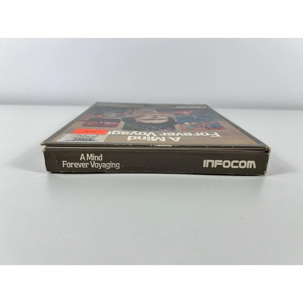 A Mind Forever Voyaging Apple II PC Infocom 1985 RARE w/Pen